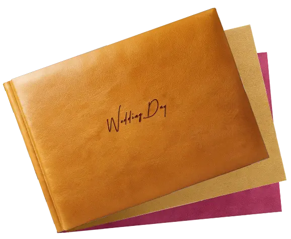 I do wedding albums